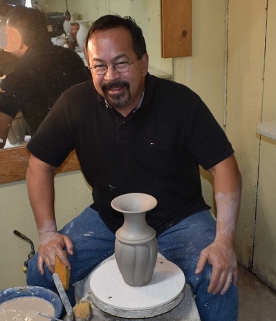 Round Tree Pottery, Nolan Windholtz at the Wheel